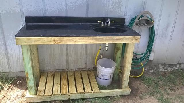 New Fish Cleaning Table