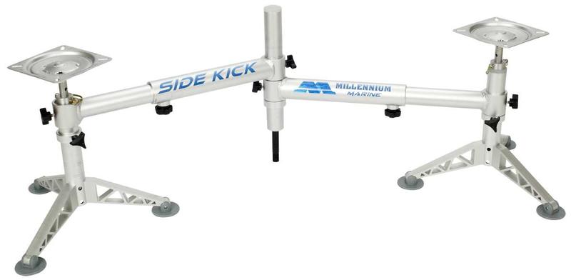  The SideKick Double Seat Holder Paired With the Shade Tree  Umbrella Holder