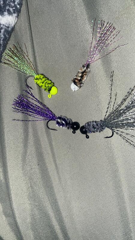 Hand-Tied Crappie Jigs