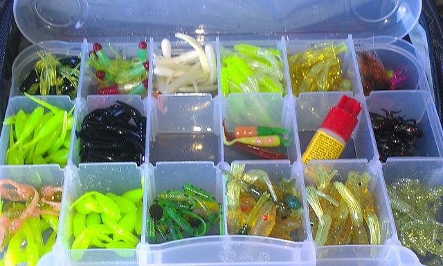 Fishing Tackle Organization - Soft Plastics