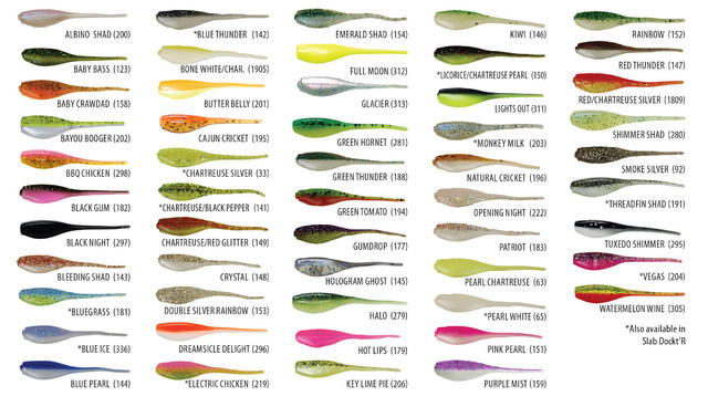 Name Your Top 5 Favorite Bobby Garland Baby Shad Colors - Page 5