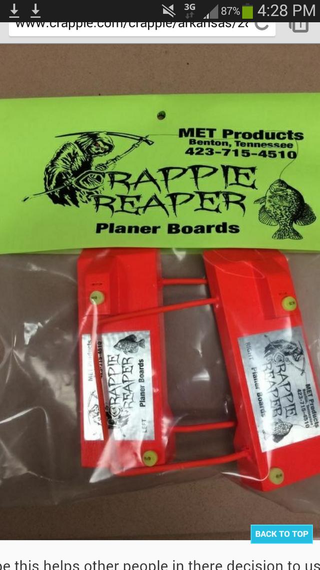 Just ordered some Offshore Mini Planer boards, any of you guys or