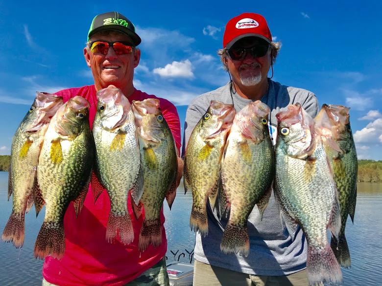 Making Crappie Fishing History fishing with Whitey Outlaw and Ronnie Capps