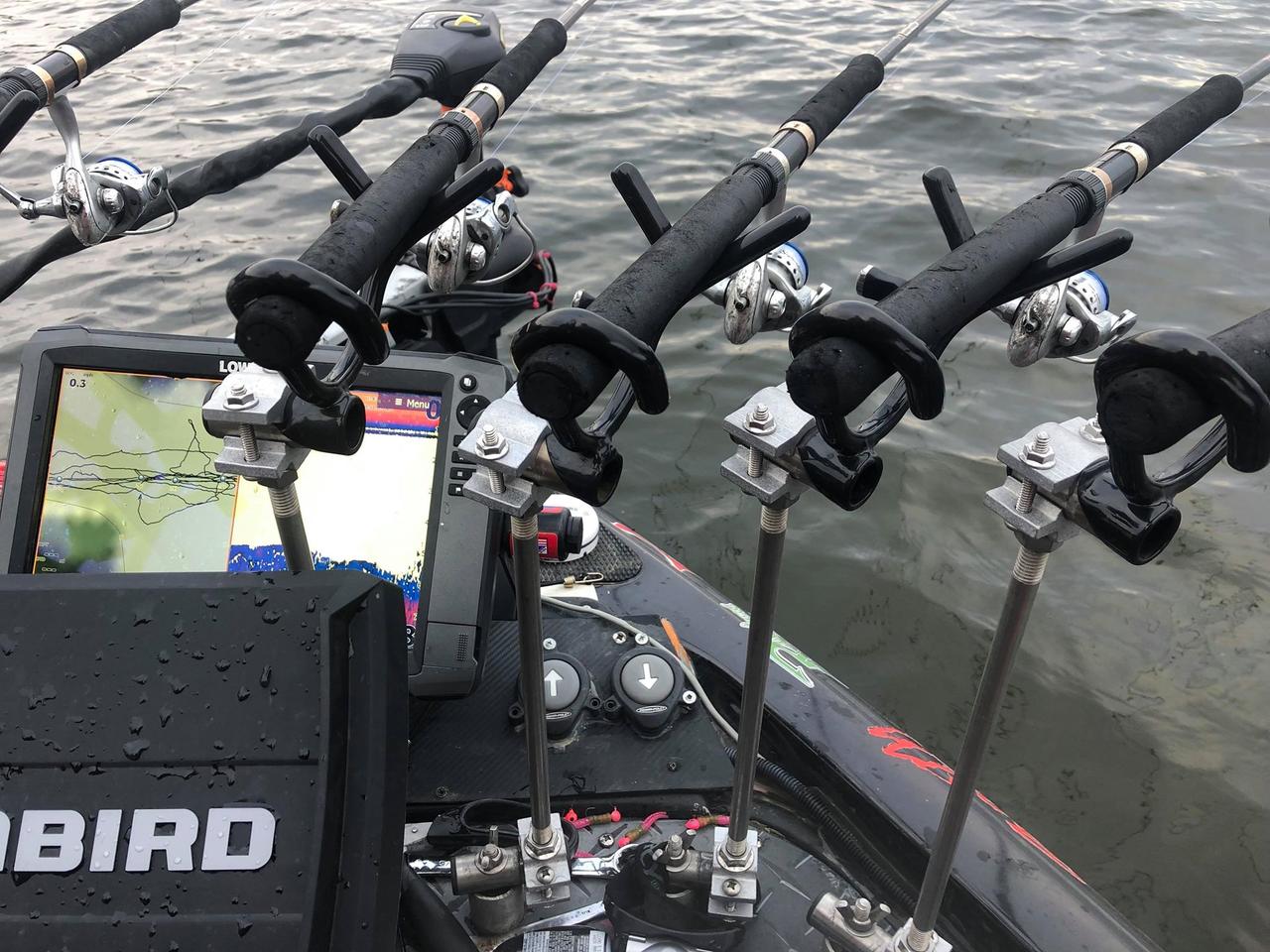 Catch more crappie with rod holders - by Brad Wiegmann