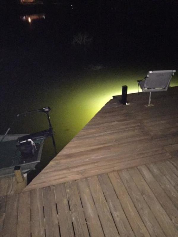 Fishing around my dock light..need help