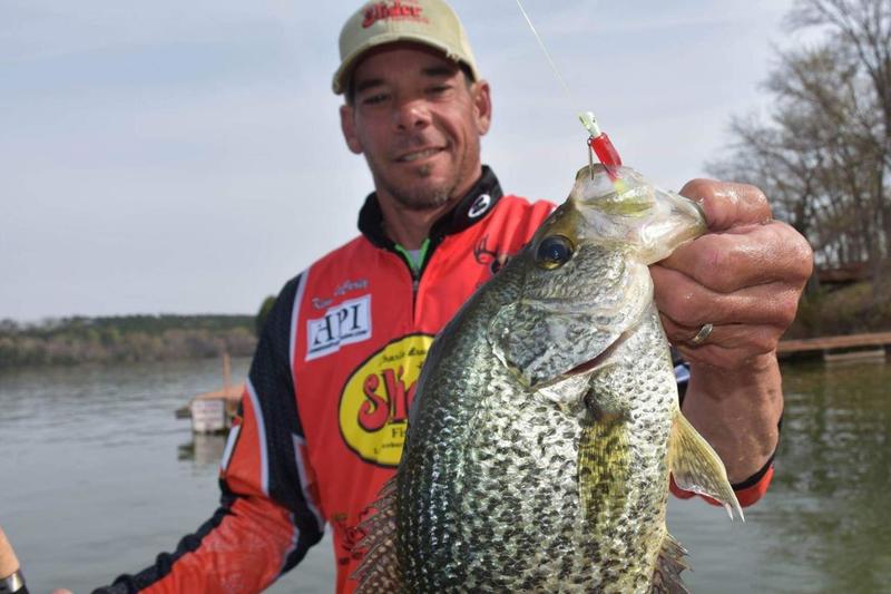 Multiple Rods and Lures for Pre-Spawn Crappie by Brad Wiegmann