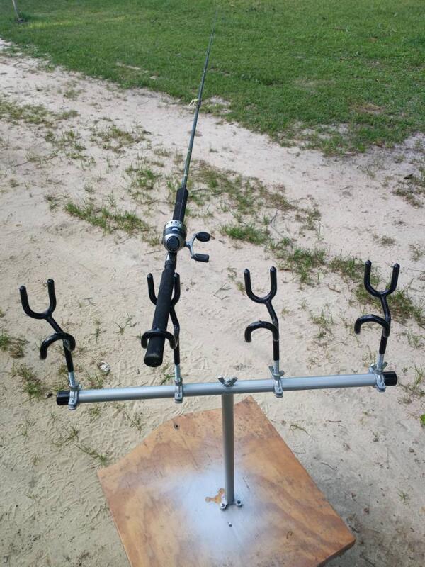 home made spider rigs - Page 2  Jon boat fishing, Diy fishing rod holder, Boat  rod holders