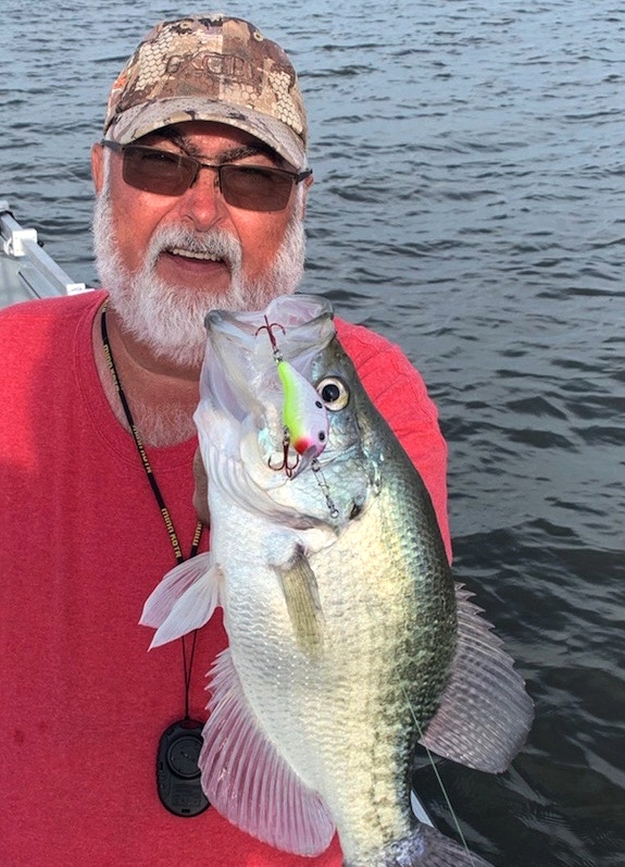 How to catch crappie with planer boards by Brad Wiegmann