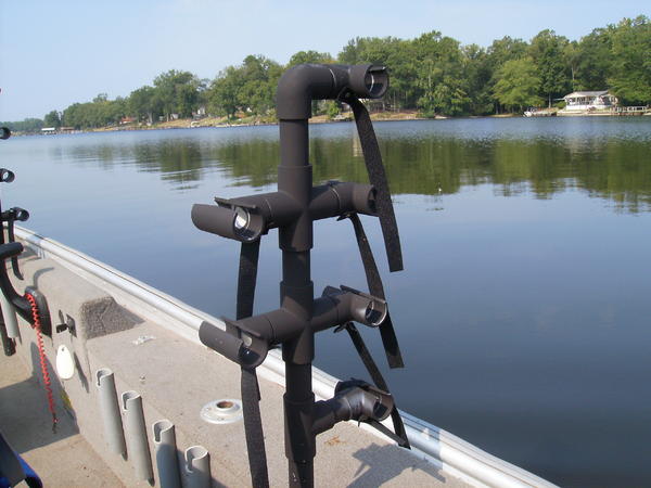These are the rod holders i use when spider rigging made by Hi-Tek