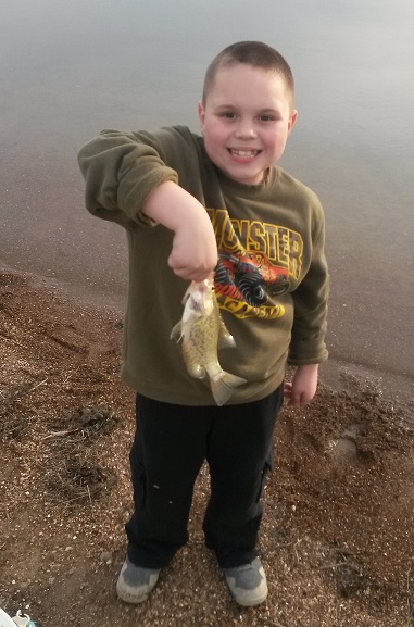 Name:  Ians first crappie of 2015.jpg
Views: 524
Size:  106.9 KB