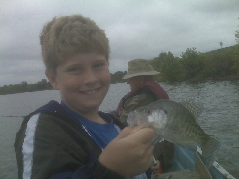 Name:  Sam's First Crappie - 20090828.jpg
Views: 145
Size:  88.2 KB