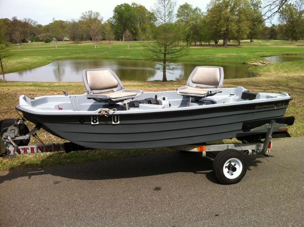 Pond Boat w/ Trailer for sale in Classifieds